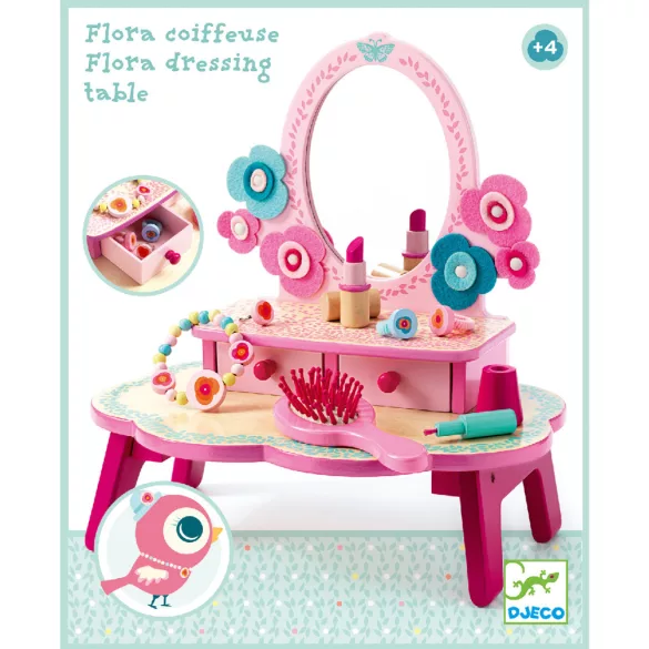 Djeco Toaletný stolík Flora - Flora dressing table