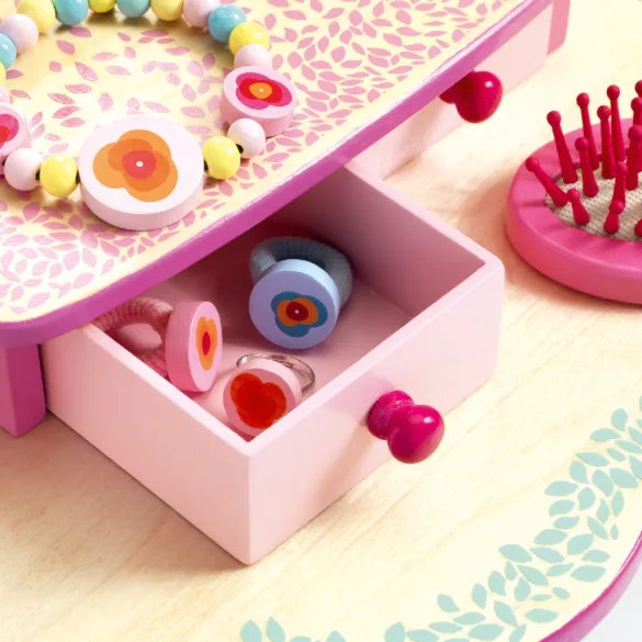 Djeco Toaletný stolík Flora - Flora dressing table