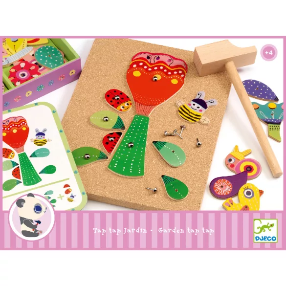 Djeco Klopacie hra Zahradná - Tap tap Garden