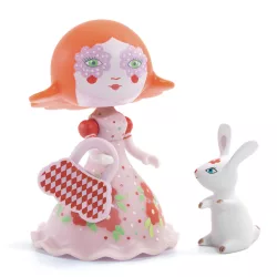 Djeco Arty Toys Princezná – Elodia & white
