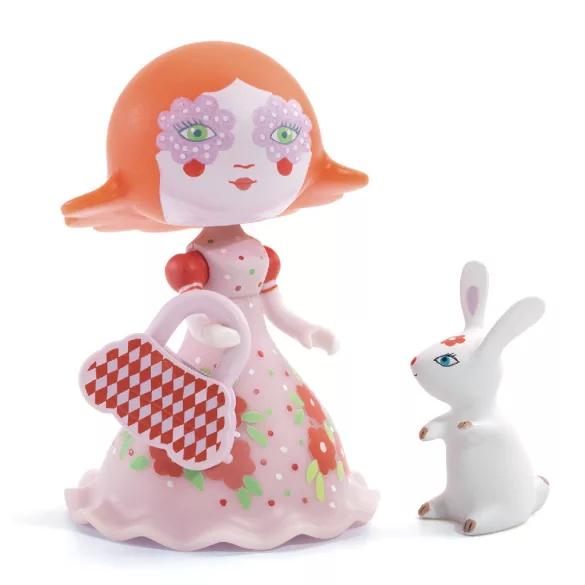 Djeco Arty Toys Princezná – Elodia & white