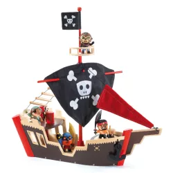 Djeco Pirátska loď - Ze pirat boat