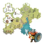 Djeco Arty Toys Obrie puzzle Ríša barbarov 15-dielne - Puzzl’Up Alric Barbarious