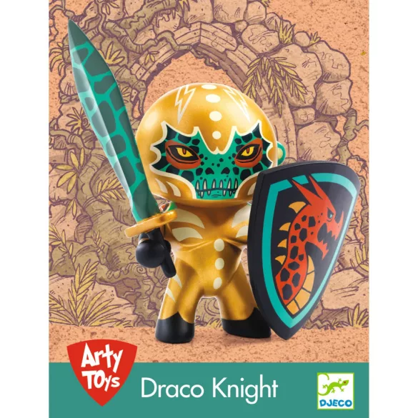 Djeco Arty Toys Rytier Drakova päsť – Draco knight