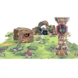 Djeco Arty Toys Obrie puzzle Ríša zvierat, 18 dielov – Puzzl’Up Voras Furious