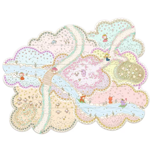 Djeco TINYLY Svet snov Obrie puzzle Tinylyho ríše, 33 dielov – Puzzl'Up Lily tinypuzz