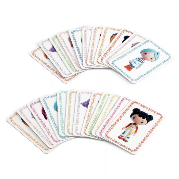 Djeco TINYLY Svet snov Mini tinyly karty - Mini Mistigri