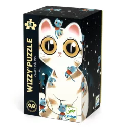 Djeco Kúzlo puzzle, Mačička, 50 ks