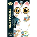 Djeco Kúzlo puzzle, Mačička, 50 ks