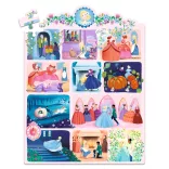 Djeco Rozprávkové puzzle Popoluška 54 dielov - Cinderella
