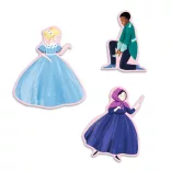 Djeco Rozprávkové puzzle Popoluška 54 dielov - Cinderella