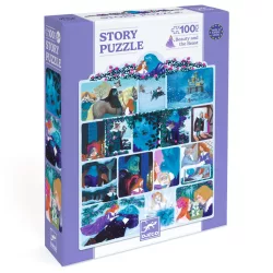   Djeco Rozprávkové puzzle Kráska a zviera 100 dielov - Beauty and the Beast