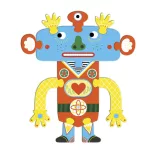 Djeco kreatívne puzzle - Barbazul