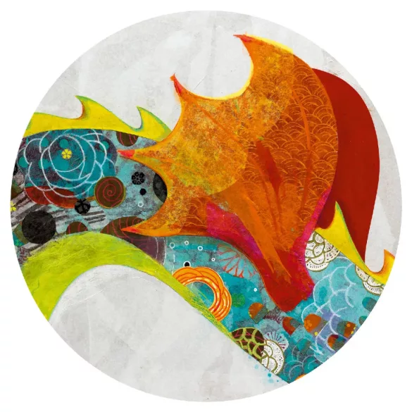 Djeco obrovské puzzle - Leon the dragon