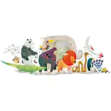 Djeco obrovské puzzle - Animal Parade