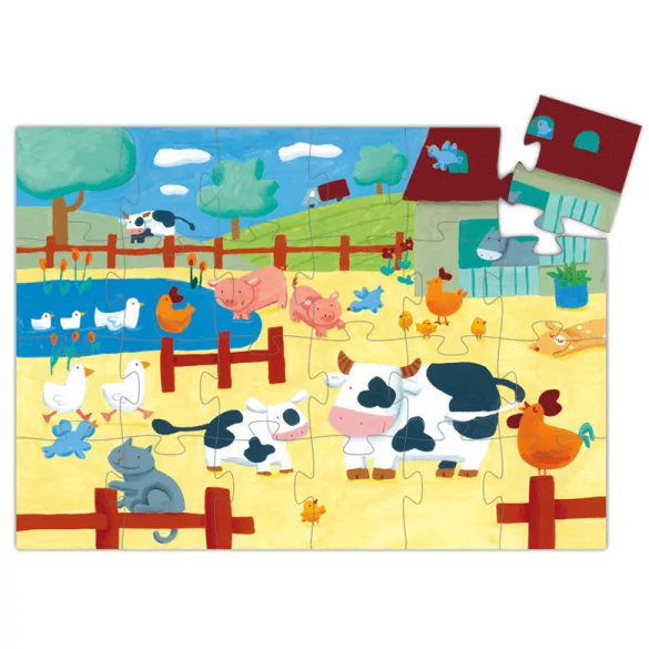 Djeco puzzle - The cows on the farm