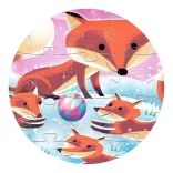 Djeco Puzzle v krabičke Ginger, malá líška, 24 dielov - Ginger little fox