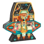 Djeco Puzzle v krabičke Vesmírna stanica 54 dielov - Space station