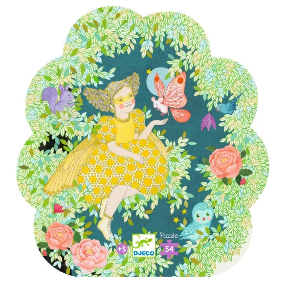 Djeco Puzzle v krabičke Flora a jej strom snov, 54 dielov - Flora's Tree