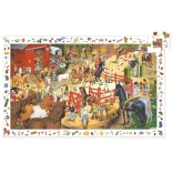 Djeco Pozorovacie puzzle Jazda na koni 200 dielov - Horse riding