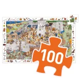 Djeco Pozorovacie puzzle – Nedobytný hrad