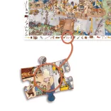 Djeco Pozorovacie puzzle – Nedobytný hrad