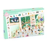 Djeco Pozorovacie puzzle Baletná škola 100 dielov - The dance school