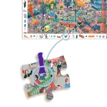 Djeco Pozorovacie puzzle Mesto 200 dielov - The city