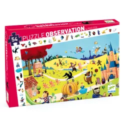 Djeco Pozorovacie puzzle Rozprávky 54 dielov - Tales