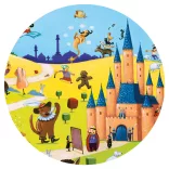 Djeco Pozorovacie puzzle Rozprávky 54 dielov - Tales
