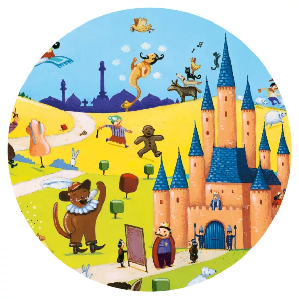 Djeco Pozorovacie puzzle Rozprávky 54 dielov - Tales