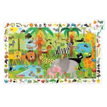 Djeco Pozorovacie puzzle Džungľa 35 dielov - Jungle