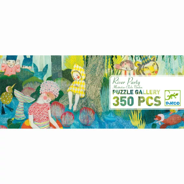 Djeco Umelecké puzzle, Piknik pri rieke