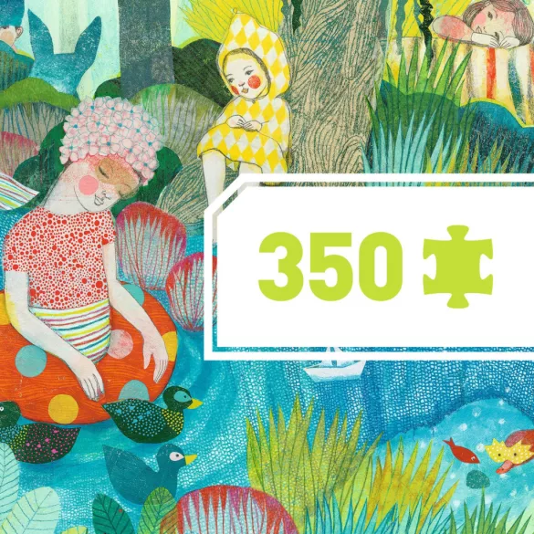 Djeco Umelecké puzzle, Piknik pri rieke