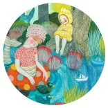 Djeco Umelecké puzzle, Piknik pri rieke