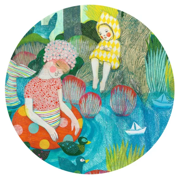 Djeco Umelecké puzzle, Piknik pri rieke