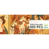 Djeco Umelecké puzzle, Jednorožec a dáma, 500 dielov