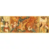 Djeco Umelecké puzzle, Jednorožec a dáma, 500 dielov