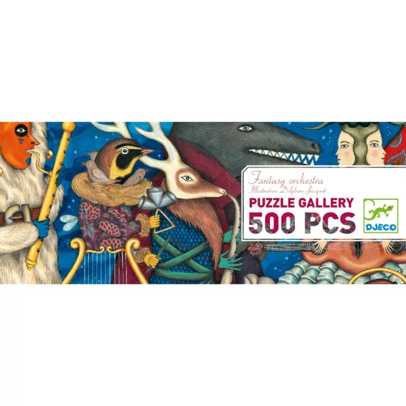 Djeco Umelecké puzzle, Fantastická kapela, 500 dielov