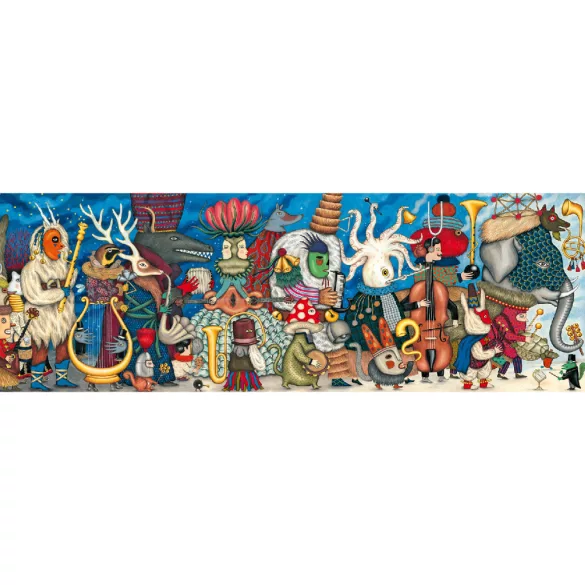 Djeco Umelecké puzzle, Fantastická kapela, 500 dielov