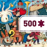 Djeco Umelecké puzzle, Fantastická kapela, 500 dielov