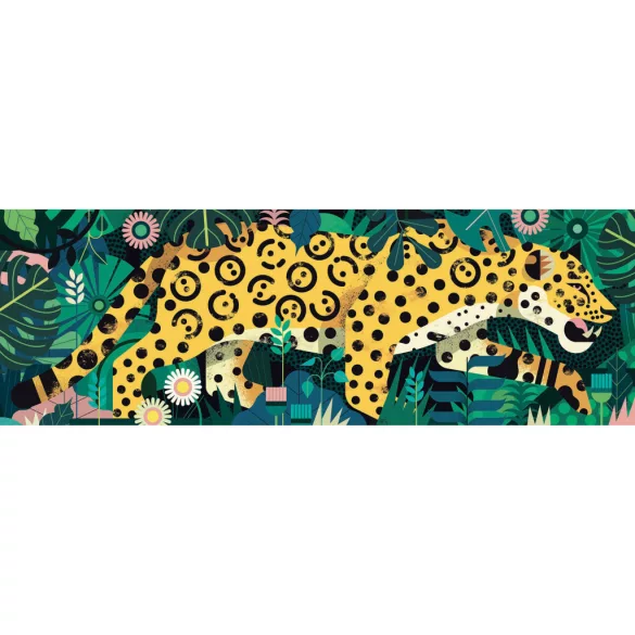 Djeco Umelecké puzzle, Leopard