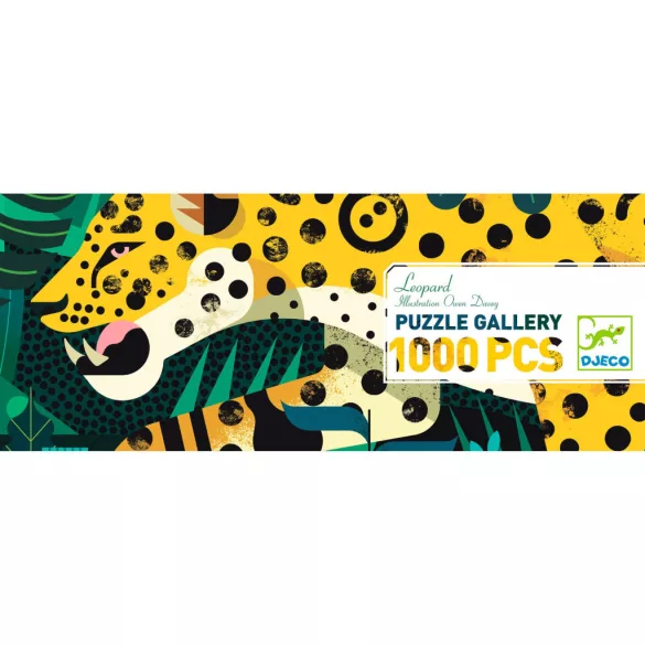 Djeco Umelecké puzzle, Leopard