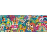 Djeco Umelecké puzzle, Kúzelná India, 1000 dielov