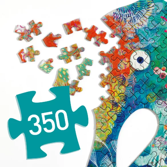 Djeco Umelecké puzzle Morský koník 350 dielov - See Horse