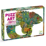 Djeco Umelecké puzzle, Chameleón