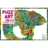 Djeco Umelecké puzzle, Chameleón