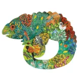 Djeco Umelecké puzzle, Chameleón