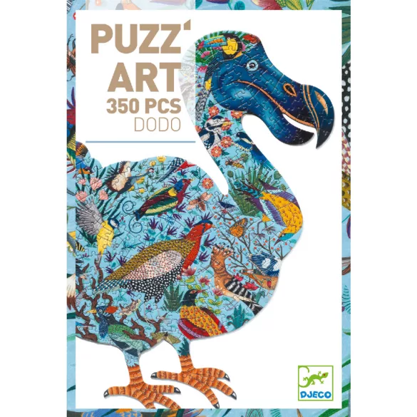 Djeco Umelecké puzzle, vták Dodo, 350 dielov