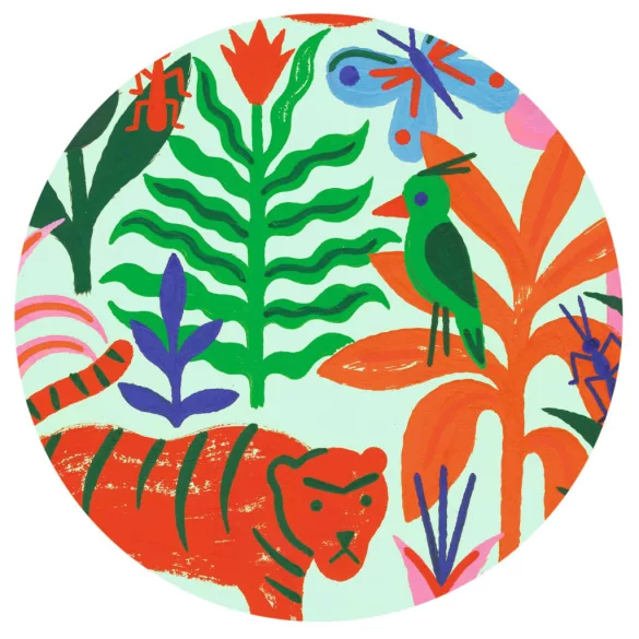 Djeco Umelecké puzzle, Opica